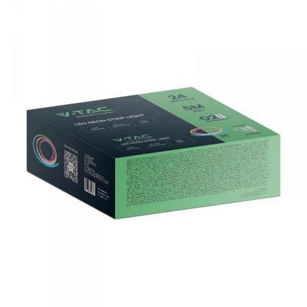 Neon Flex V-TAC 24V 5mb 12W/m MAGIC COLOR Pilot Sterownik VT-561 RGB