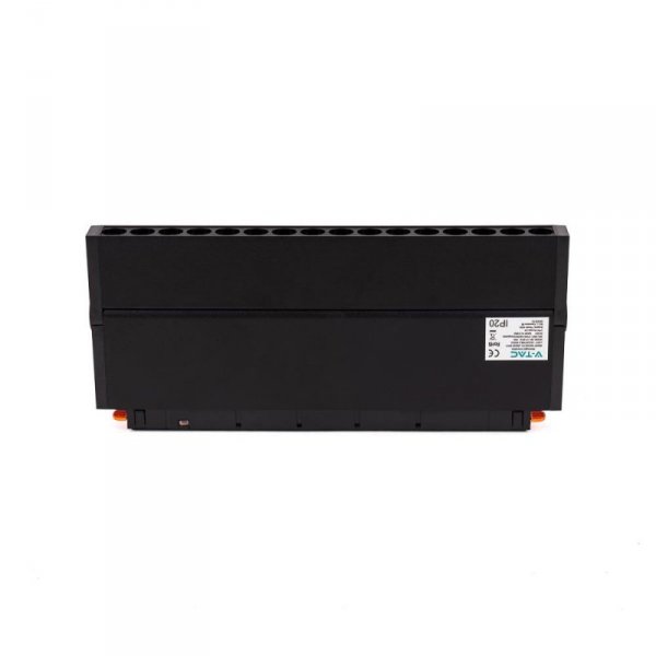 Oprawa Szynosystem SMART 48V V-TAC 18W LED CCT 30st SMART WiFi TRACKLIGHT Czarna VT-3618 2700K-6400K 1500lm 3 Lata Gwarancji