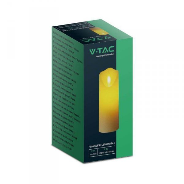 Świeca LED V-TAC Candle 53x200mm VT-7568 2700K