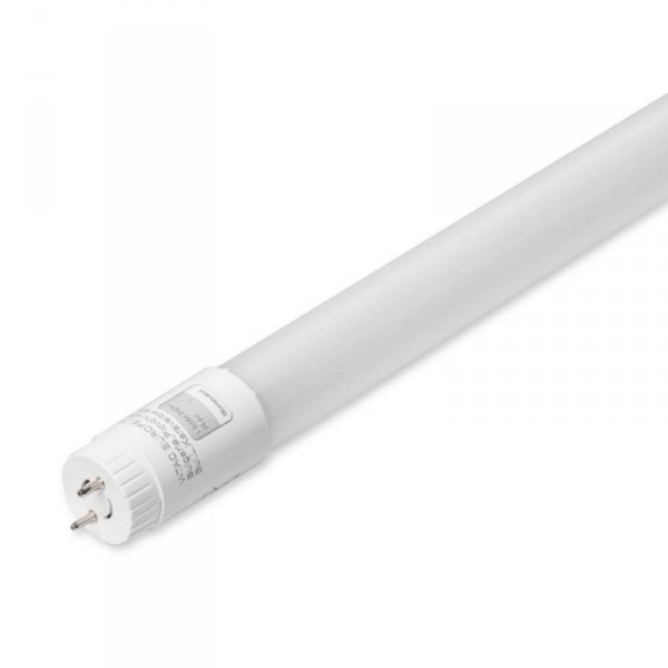 Tuba Świetlówka LED T8 V-TAC SAMSUNG CHIP 120cm 18W G13 Nano Plastic VT-121 3000K 1850lm 5 Lat Gwarancji