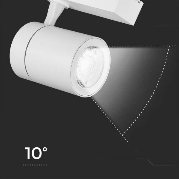 Oprawa szynoprzewód 3F V-TAC 35W 10st biała VT-4536 3000K 3000lm
