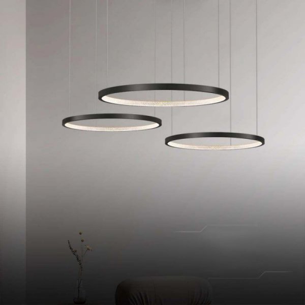 Oprawa Zwieszana V-TAC 57W LED Czarna VT-7824 3000K 6840lm
