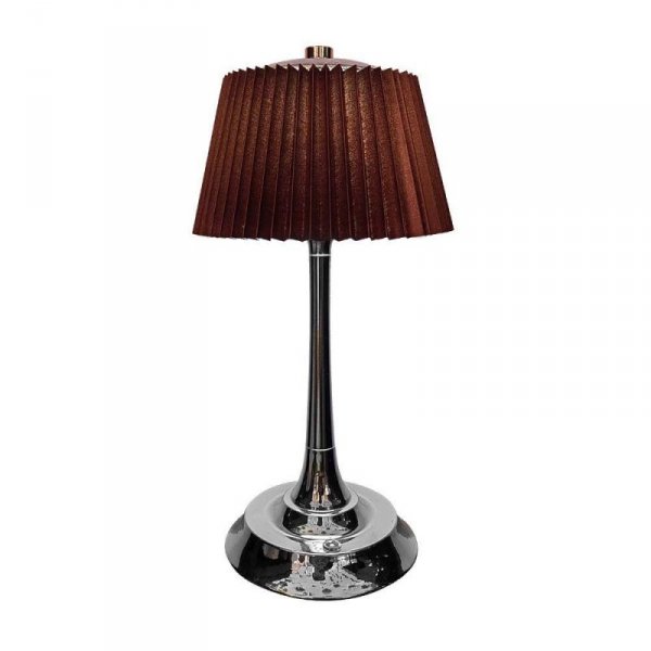Lampka Biurkowa Nocna V-TAC 1,5W LED 28cm Ładowanie USB Ściemnianie Brąz VT-7968 3000K-6000K 40lm