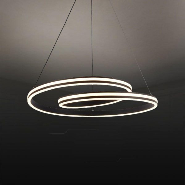Oprawa Zwieszana V-TAC LED 40W Czarna 60x116cm VT-7984 2700-6500K 4800lm