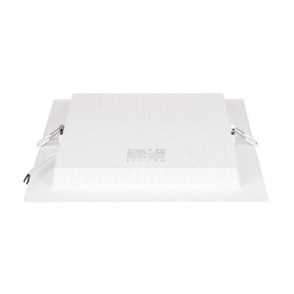 Panel Wpuszczany V-TAC 18W LED SAMSUNG CHIP Kwadrat 295x295mm VT-61024SQ-S 6500K 2640lm