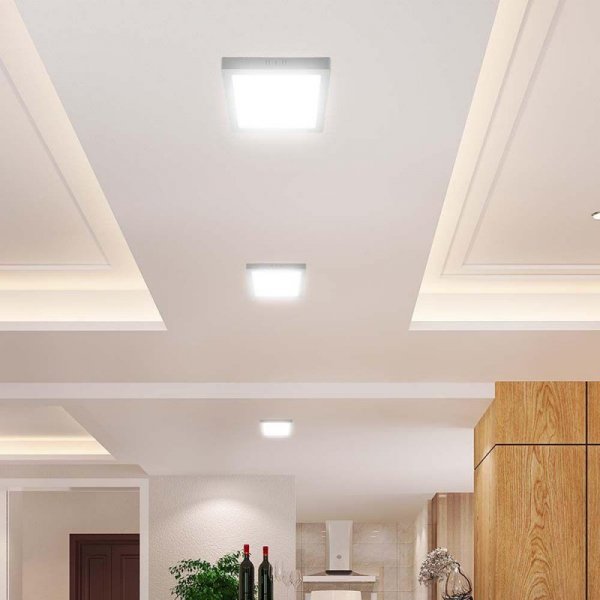 Panel Natynkowy V-TAC 18W LED SAMSUNG CHIP Kwadrat 285x285mm VT-60024SQ-S 4000K 2640lm 5 Lat Gwarancji