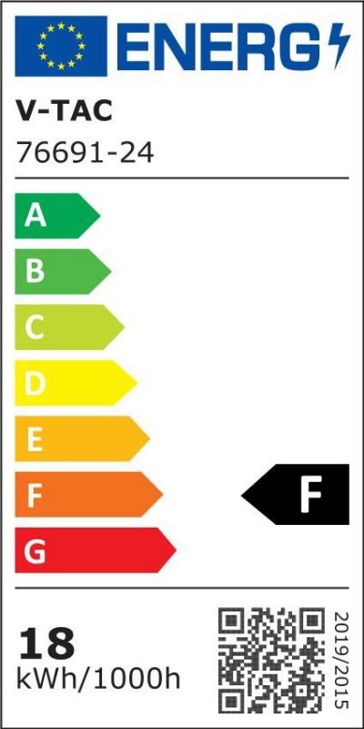 Oprawa sufitowa plafoniera V-TAC 18W LED SAMSUNG CHIP okrągły 30cm natynkowy pilot czujnik ruchu IP44 czarny VT-8618S 4000K 1830