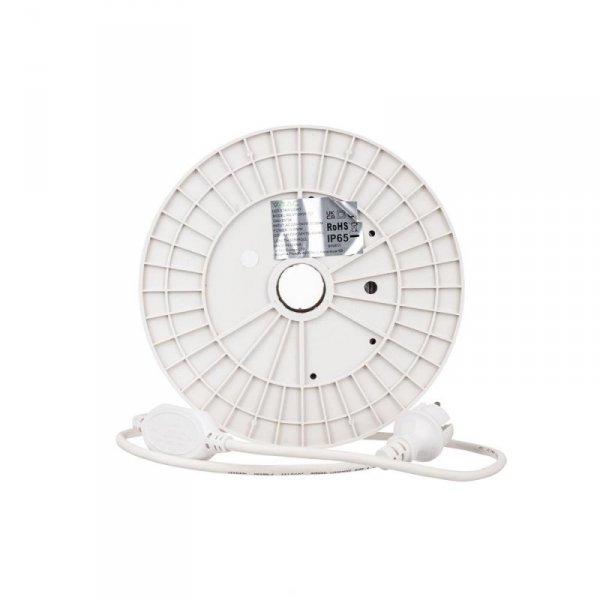 Taśma LED 230V V-TAC RĘKAW IP65 120LED/m 10,5W/m Rolka 50mb VT-2835 121-50M Kolor Zielony