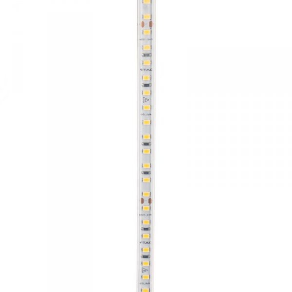 Taśma LED 230V V-TAC RĘKAW IP65 120LED/m 10,5W/m Rolka 50mb VT-2835 121-50M Kolor Zielony