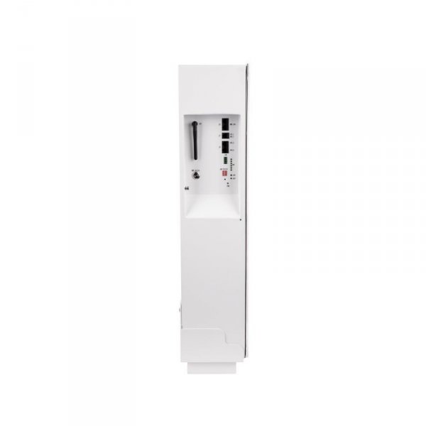 Magazyn Bank Energii V-TAC Biały Szklany Front 10.24kWh 200Ah/51.2V 10240Wh LiFePO4 BMS VT-10240W 10 Lat Gwarancji