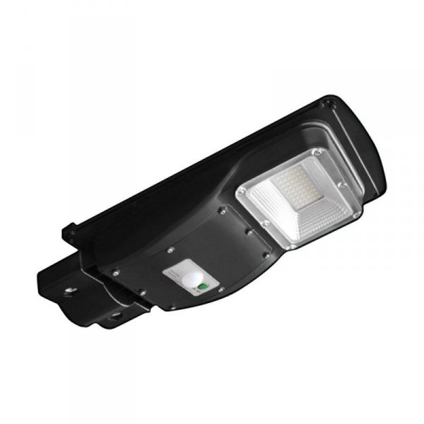 Naświetlacz oprawa uliczna LED solarna V-TAC 6W czarny VT-ST63W 6000K 800lm
