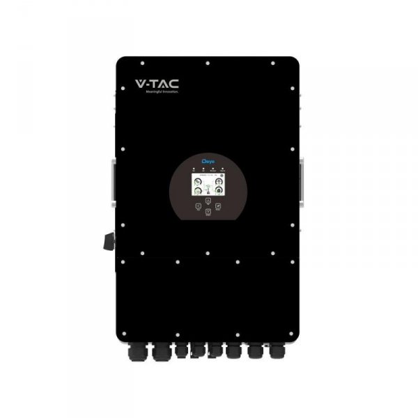 Falownik inwerter V-TAC Deye 10KW hybrydowy trójfazowy niskonapięciowy czarny SUN-10K-SG04LP3-EU 10 lat gwarancji