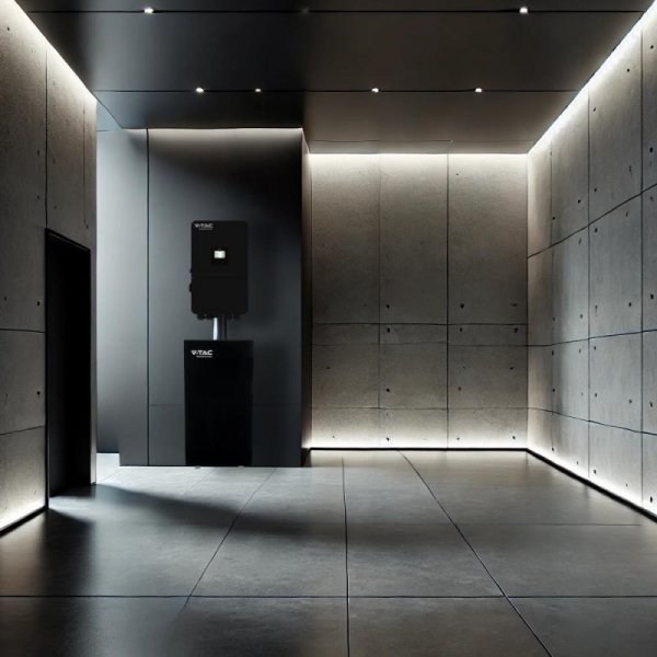 Falownik inwerter V-TAC Deye 10KW hybrydowy trójfazowy niskonapięciowy czarny SUN-10K-SG04LP3-EU 10 lat gwarancji