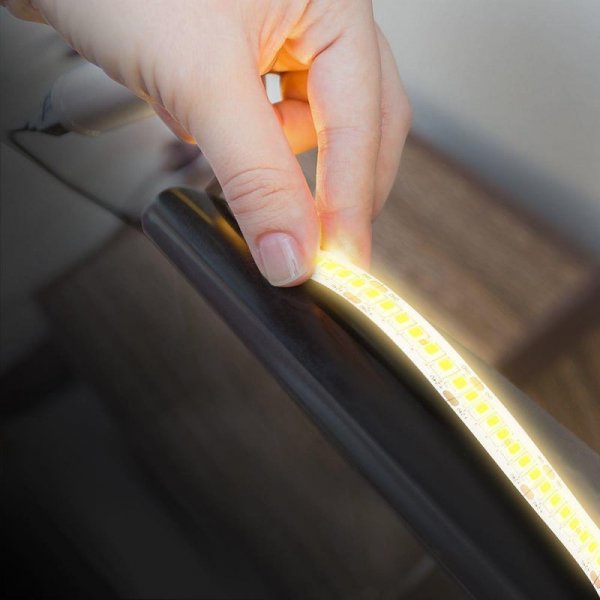 Taśma LED V-TAC CREE CHIP 24V CRI90 2xPCB 10mm 10mb 18W/m 238LED/m VT-2835 238 4000K 2430lm 6 lat gwarancji