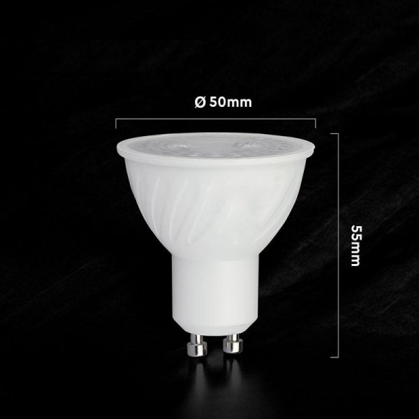 Żarówka LED V-TAC GU10 6W 110st (opak. 3szt) VT-247 4000K 445lm