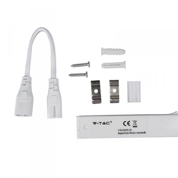 Oprawa LED belka liniowa V-TAC CREE CHIP 4W 30cm z włącznikiem VT-035 3000K 400lm 6 lat gwarancji