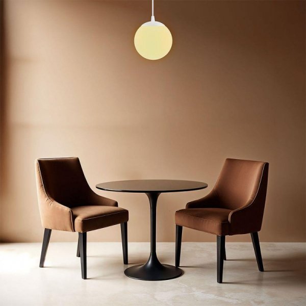 Oprawa zwieszana V-TAC LED 12W biała kula VT-89112 3000K-4000K-6500K 1215lm