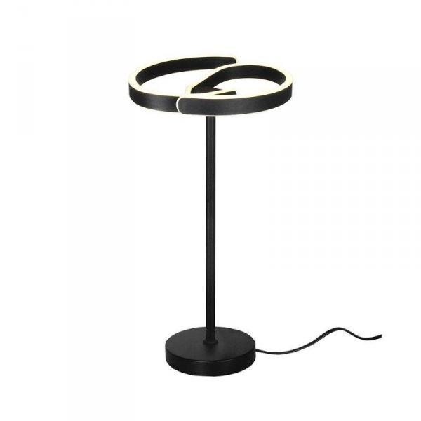 Lampka stołowa nocna 25W kierownica fi30cm czarna VT-84047 4000K 3250lm