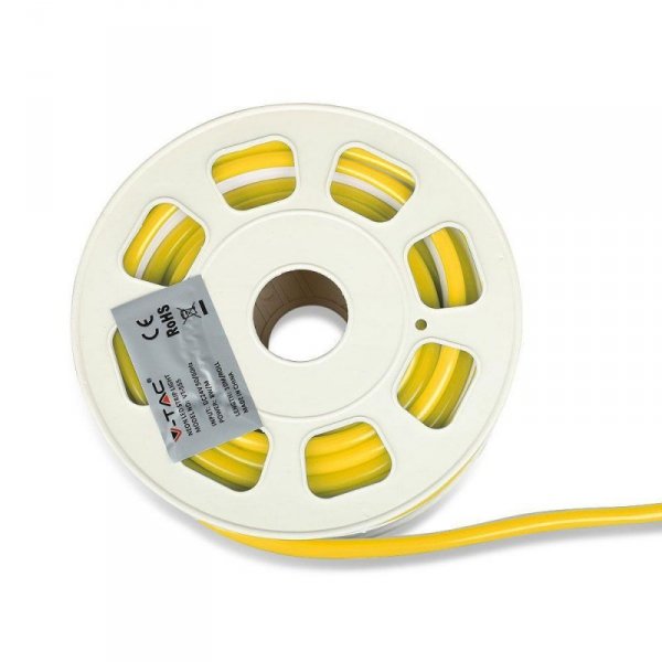 Neon Flex 24V 10mb 8W/m V-TAC VT-555 Żółty 320lm