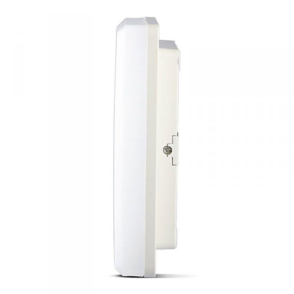 Plafon natynkowy kwadrat V-TAC 25W LED SAMSUNG CHIP IP44 100Lm/W VT-8066SQ 3000K 2500lm 3 lata gwarancji