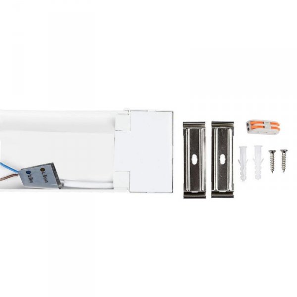 Oprawa V-TAC 20W LED Liniowa Natynkowa SAMSUNG CHIP 60cm 120Lm/W VT-8-20 4000K 2400lm 5 Lat Gwarancji