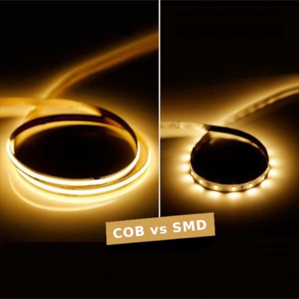 Taśma LED V-TAC bezpunktowa COB 420LED 24V 10W/m VT-COB 3000K 960lm