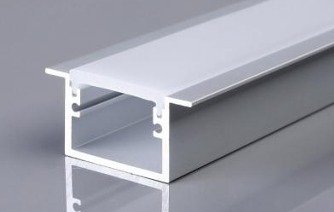 Profil LP-FLOOR30IN ANODOWANY WPUSZCZANY 2m kpl. klosz zaślepki uchwyty 