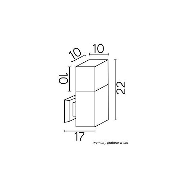 KINKIET CUBE MAX