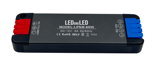 NAJCIEŃSZY ZASILACZ SUPER SLIM NAMI 12V 60W IP20
