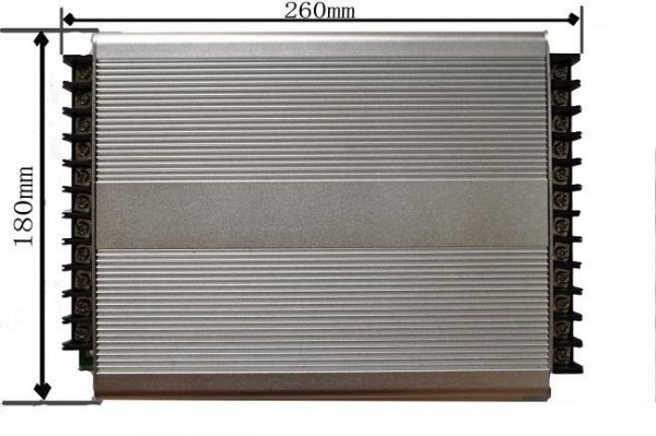 STEROWNIK + WZMACNIACZ RGB RF 40A/CH 5-24V 1440W