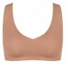 Biustonosz Sloggi Zero Feel 2.0 Bralette Beżowy 