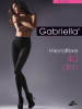 Rajstopy gładkie microfibre 40 den Navy Gabriella 