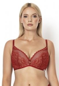 Biustonosz push-up bez fiszbin Clarisa Nipplex