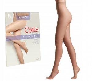  Rajstopy Conte Elegant cienkie summer  8 den bronz 