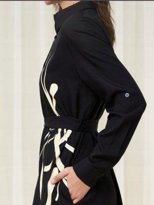 Sukienka Triumph Thermal Mywear Maxi czarna 