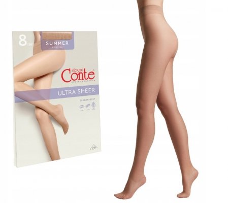  Rajstopy Conte Elegant cienkie summer  8 den bronz 