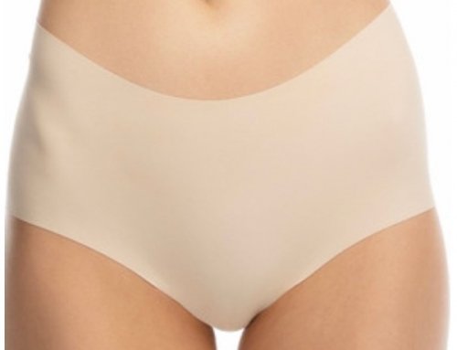 Figi Julimex Infinity Boyshorts Maxi Beżowe