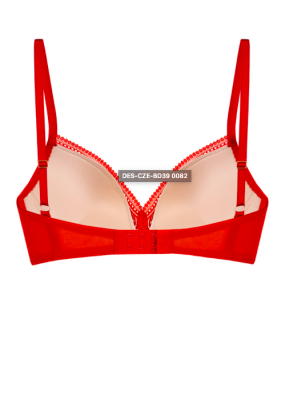 Biustonosz Push-up czerwony Desire Nipplex 