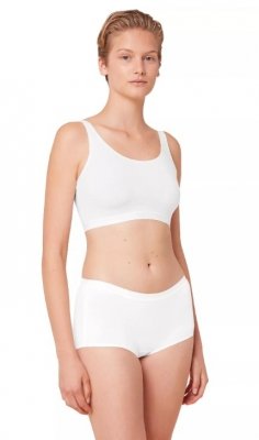 Majtki damskie Triumph Smart Natural Boyshort białe