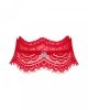 Czerwony choker Bergamore Obsessive 