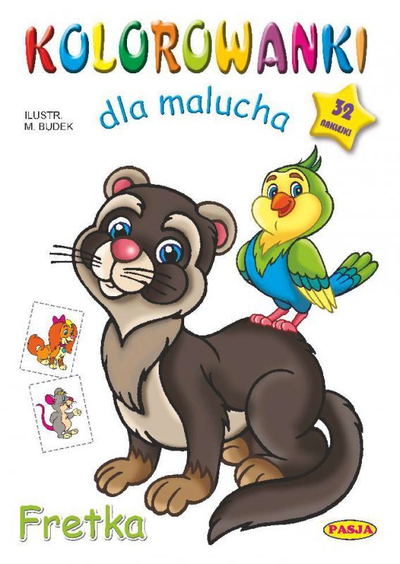 Fretka kolorowanki dla malucha