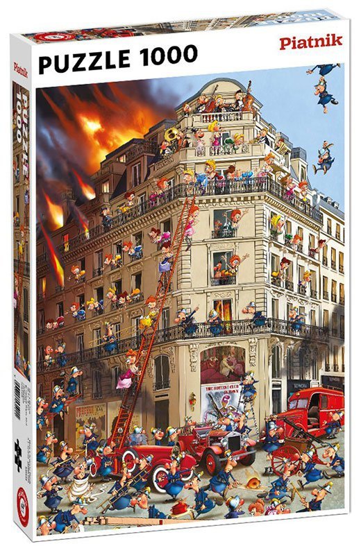 Puzzle 1000 ruyer straż pożarna