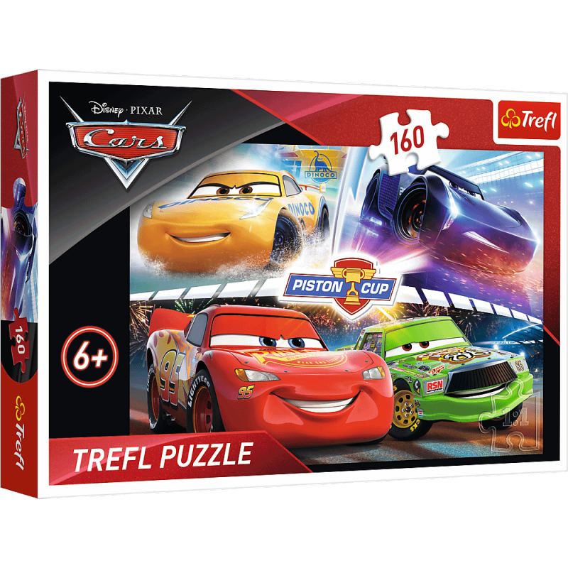 Puzzle 160 Zwycięski wyścig auta 3 15356