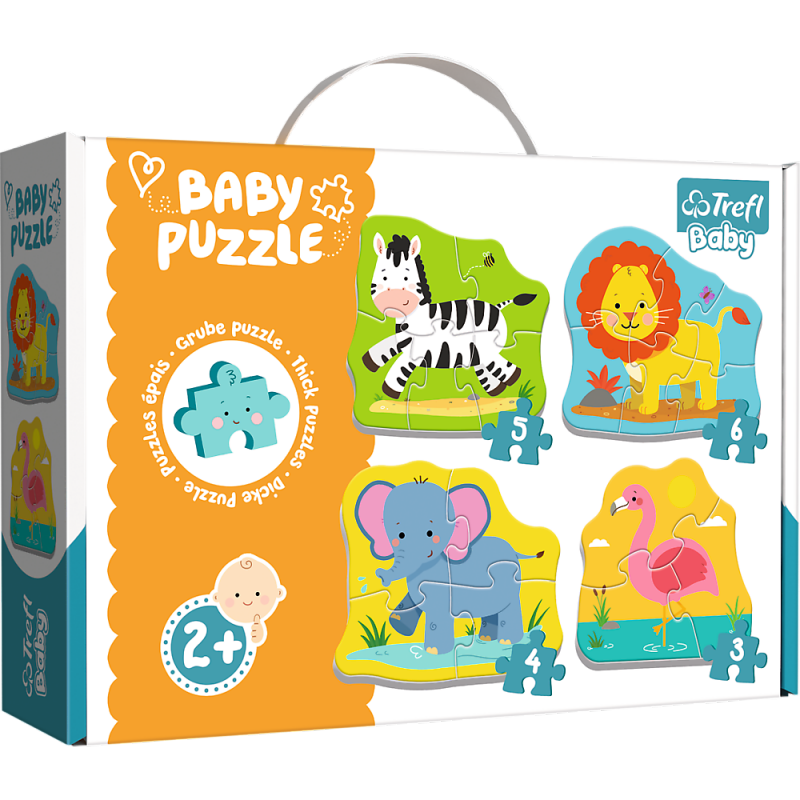 Puzzle baby classic Zwierzątka na safari 36073