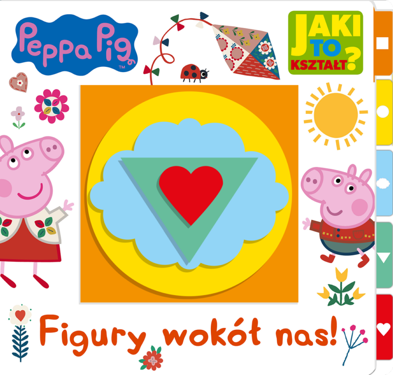 Figury wokół nas! Jaki to kształt? Śwnka Peppa