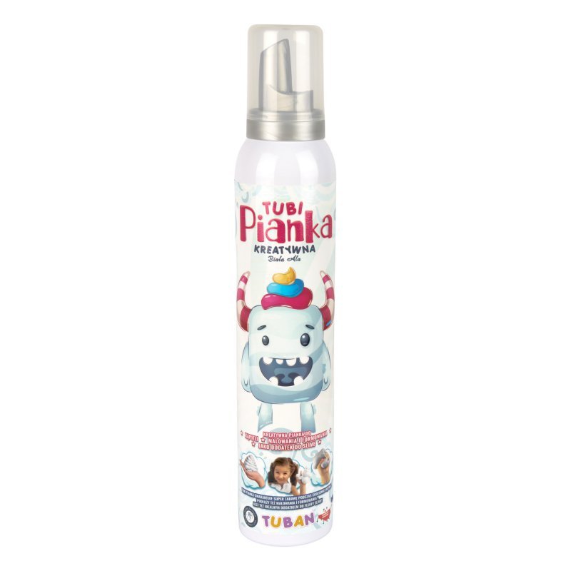 Tubi pianka do kąpieli biała ala 200ml