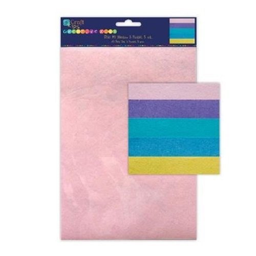Filc pastel A4 zestaw 3 mix 5 szt.