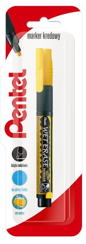 Marker kredowy SMW26, żółty x 1  blister