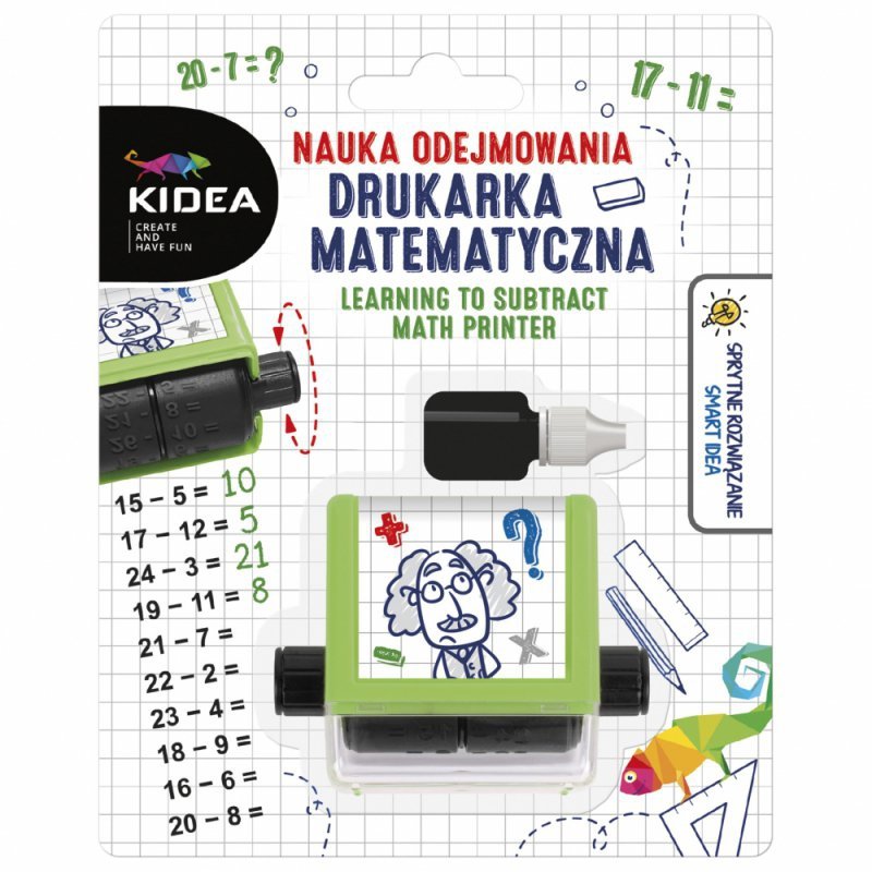 Nauka mnożenia drukarka matematyczna Kidea