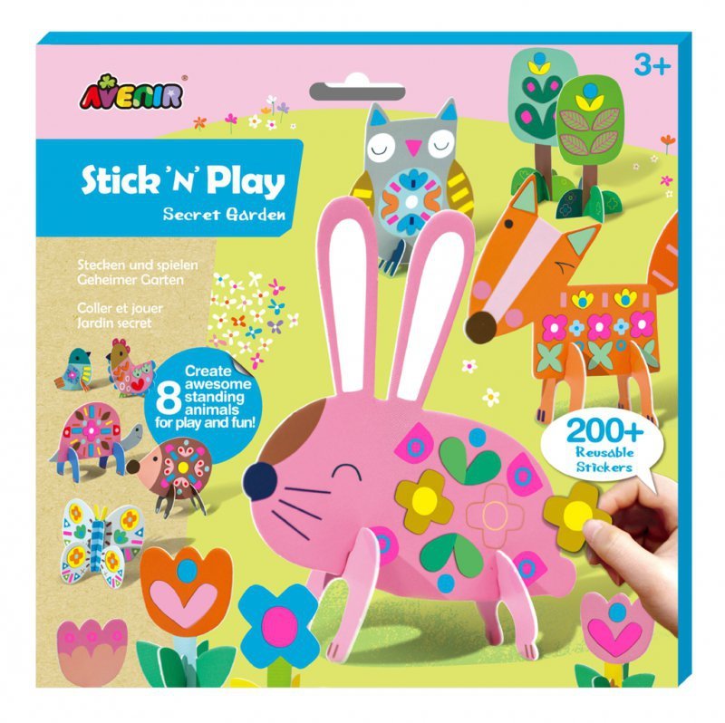 Zestaw kreatywny Stick "N" Play  Sekretny ogród